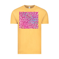 Pink Leopard Glitter Vintage Tee | Teevron
