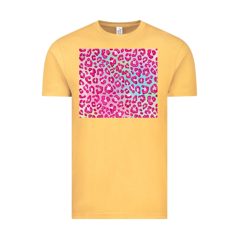 Pink Leopard Glitter Vintage Tee by JahusDesignShop | Teevron
