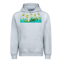 Heather Grey let's get salty with lime Urban Hoodie - TumblerDesignByShophia