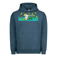 Pigment Midnight Navy let's get salty with lime Urban Hoodie - TumblerDesignByShophia