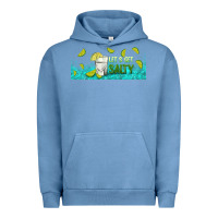 Pigment Pebble Blue let's get salty with lime Urban Hoodie - TumblerDesignByShophia
