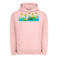 Pigment Salmon let's get salty with lime Urban Hoodie - TumblerDesignByShophia