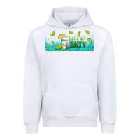 White let's get salty with lime Urban Hoodie - TumblerDesignByShophia