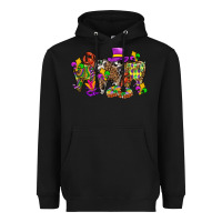 Black mardi gras dental Heavyweight Hoodie - BundleAndBundleShop