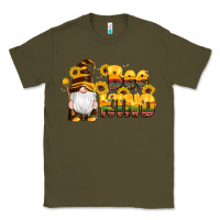 Western Bee Kind Gnomes Bee Honey Sunflowers Leopard Serape Classic Tee | Teevron