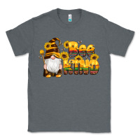Charcoal Heather western bee kind gnomes bee honey sunflowers leopard serape Classic Tee - Artiststas