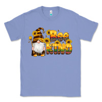 Colony Blue western bee kind gnomes bee honey sunflowers leopard serape Classic Tee - Artiststas