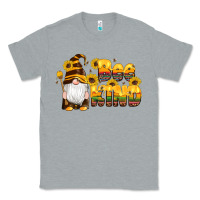 Heather Grey western bee kind gnomes bee honey sunflowers leopard serape Classic Tee - Artiststas