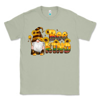 Matcha western bee kind gnomes bee honey sunflowers leopard serape Classic Tee - Artiststas