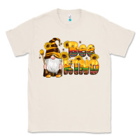 Natural western bee kind gnomes bee honey sunflowers leopard serape Classic Tee - Artiststas