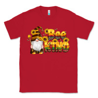 Red western bee kind gnomes bee honey sunflowers leopard serape Classic Tee - Artiststas