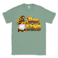Sage western bee kind gnomes bee honey sunflowers leopard serape Classic Tee - Artiststas