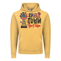 Vintage Mustard small town gail usa Vintage Hoodie - CowhideDigitalArt