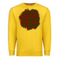 Lemon Christmas Tartan Patch Premium Sweatshirt - BundleAndBundleShop