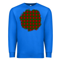 True Royal Christmas Tartan Patch Premium Sweatshirt - BundleAndBundleShop