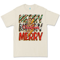 Bone merry christmas lightning bolt Premium Tee - Zillion Design Studio