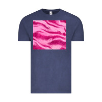 Vintage Denim pink glitter Vintage Tee - JahusDesignShop