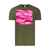 Vintage Olive pink glitter Vintage Tee - JahusDesignShop