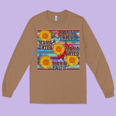 Mama Tried Seamless Long Sleeve Tee Designed By Adodesignshop