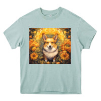 Arona pembroke welsh corgi Heavy Core Tee - Unal Design