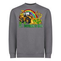 Storm i dig st patrick s day bulldozer Heavyweight Sweatshirt - JahusDesignShop