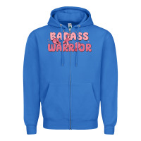 True Royal badass warrior Zipper Hoodie - MaliasSmallBusiness