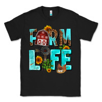 Black farm life Classic Tee - AdoDesignShop