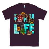 Plum farm life Classic Tee - AdoDesignShop
