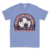 Colony Blue soccer rainbow Classic Tee - JahusDesignShop