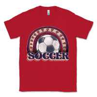 Red soccer rainbow Classic Tee - JahusDesignShop