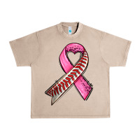 French Oak breast cancer sport ribbons Urban Heavy Tee - AdoDesignShop