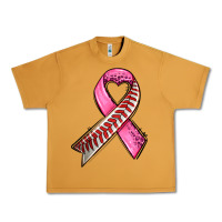 Peanut Butter breast cancer sport ribbons Urban Heavy Tee - AdoDesignShop