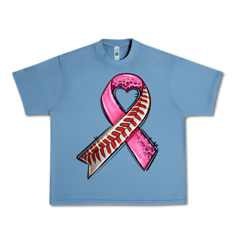 Breast Cancer Sport Ribbons Urban Heavy Tee by AdoDesignShop | Teevron