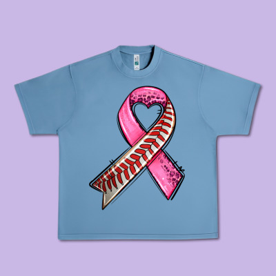 Breast Cancer Sport Ribbons Urban Heavy Tee Designed By Adodesignshop