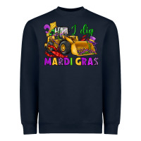 Navy i dig mardi gras bulldozer Heavyweight Sweatshirt - JahusDesignShop