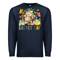 Navy Easter Day Premium Sweatshirt - BundleAndBundleShop