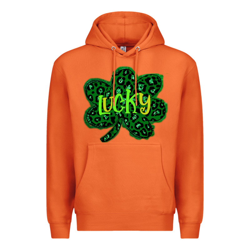 Lucky Shamrock St Patricks Day Premium Hoodie by Bettercallsaul | Teevron