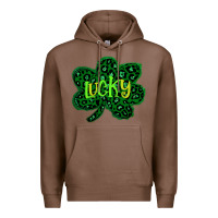 Chestnut Lucky Shamrock St Patricks Day Premium Hoodie - Bettercallsaul