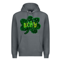 Rock Lucky Shamrock St Patricks Day Premium Hoodie - Bettercallsaul