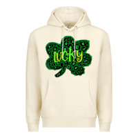 Sandshell Lucky Shamrock St Patricks Day Premium Hoodie - Bettercallsaul
