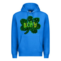 True Royal Lucky Shamrock St Patricks Day Premium Hoodie - Bettercallsaul