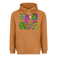 Meerkat Mardi Gras Carnaval Mask Heavyweight Hoodie - BundleAndBundleShop