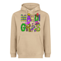 Mushroom Mardi Gras Carnaval Mask Heavyweight Hoodie - BundleAndBundleShop