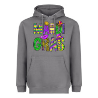 Storm Mardi Gras Carnaval Mask Heavyweight Hoodie - BundleAndBundleShop