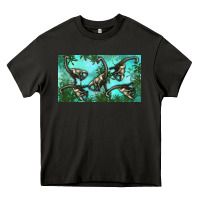 Asphalt brachiosaurus  sippy cup Heavy Core Tee - Artiststas