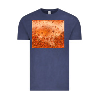 Vintage Denim orange glitter tumbler Vintage Tee - JahusDesignShop