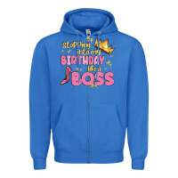 True Royal birthday boss Zipper Hoodie - MaliasSmallBusiness