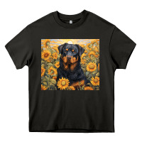 Asphalt rotweiler Heavy Core Tee - Unal Design