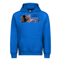 Cobalt i am the storm with girl and butterflies Urban Hoodie - TumblerDesignByShophia