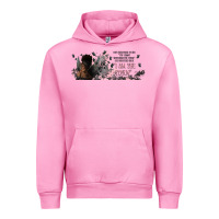 Fuchsia Pink i am the storm with girl and butterflies Urban Hoodie - TumblerDesignByShophia